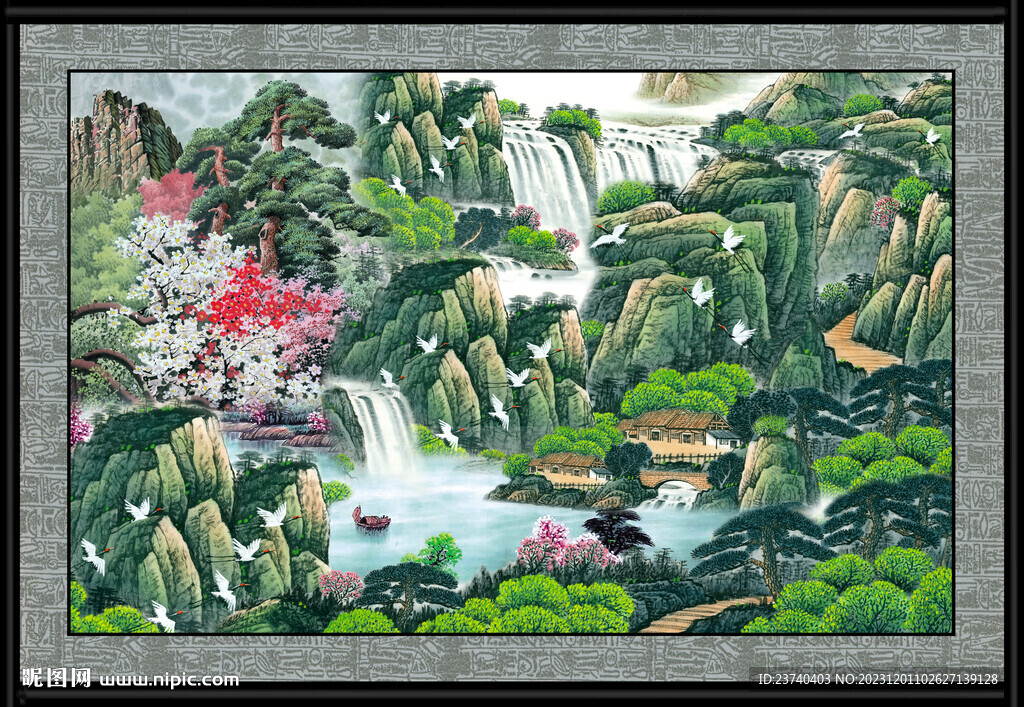 国画山水