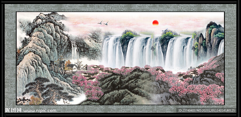 山水画 