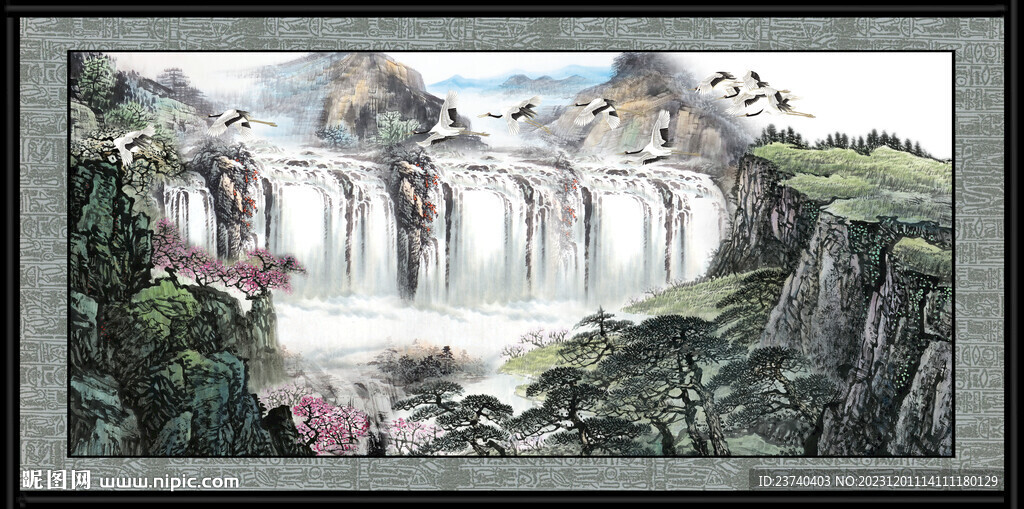 山水画 