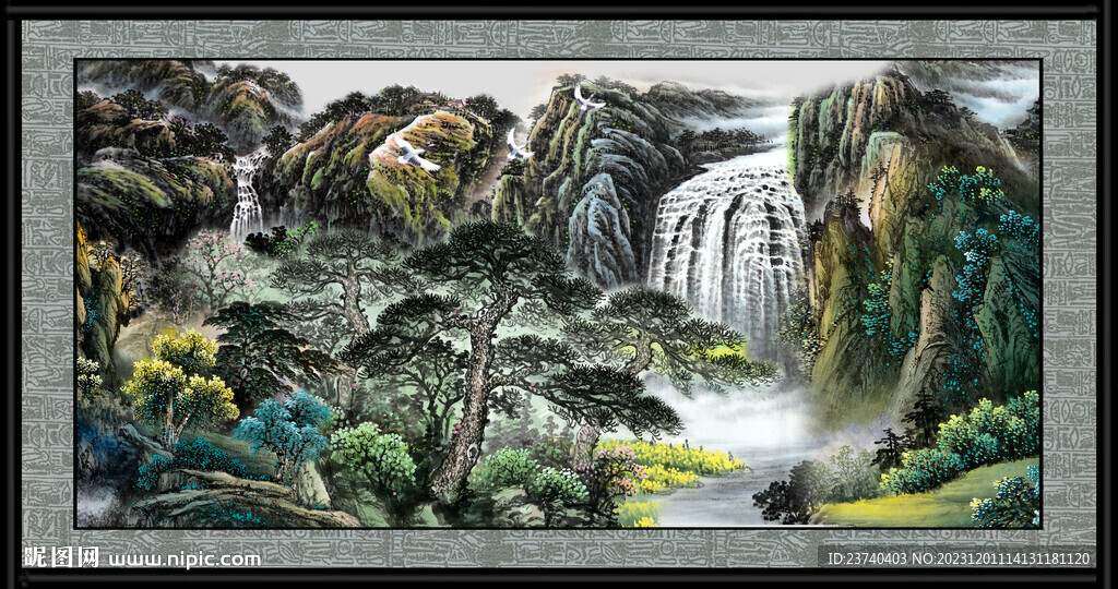 山水画