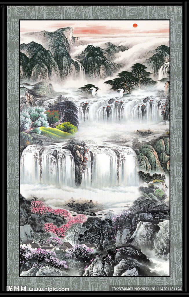 山水画 