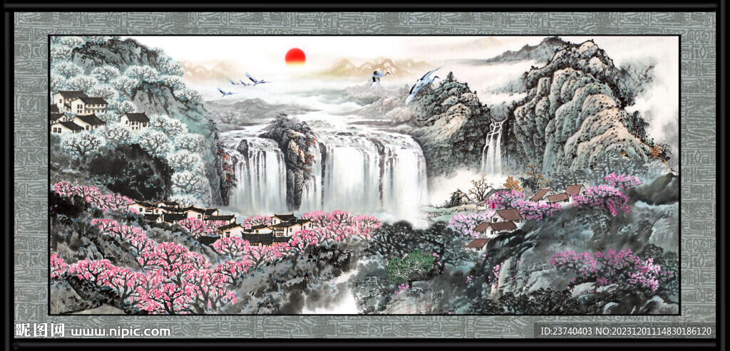 山水画