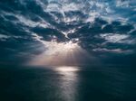 海上霞光