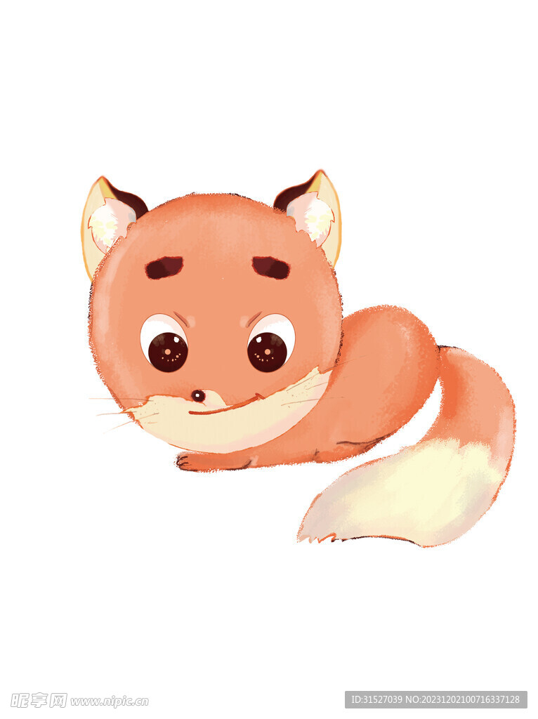小狐狸插画
