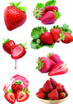 各种各样的草莓素材 元素