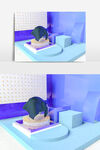 C4D美陈装置模型