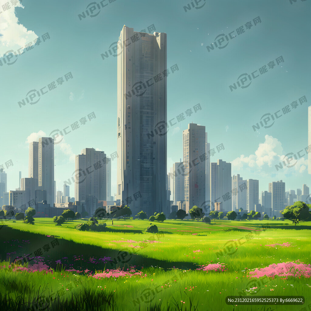 城市 草地