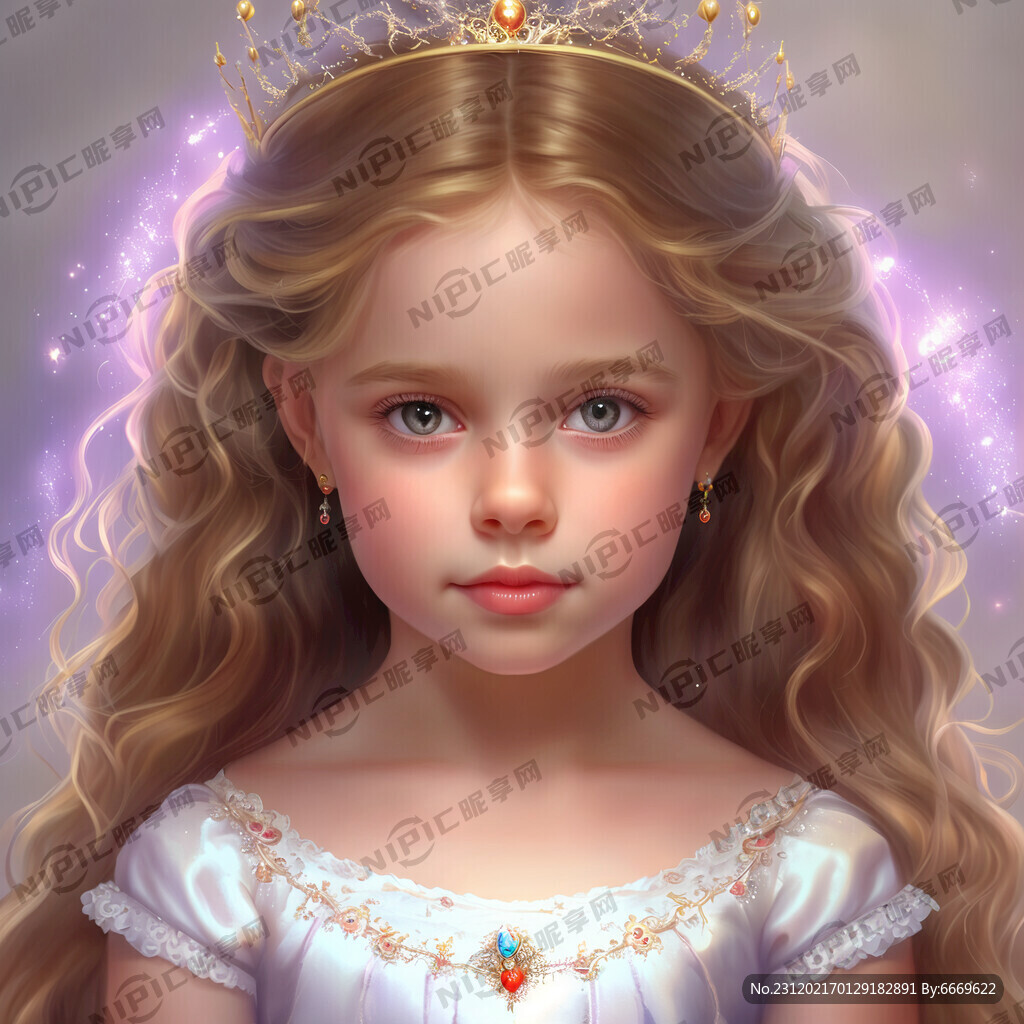 小女孩 欧美 公主 魔法