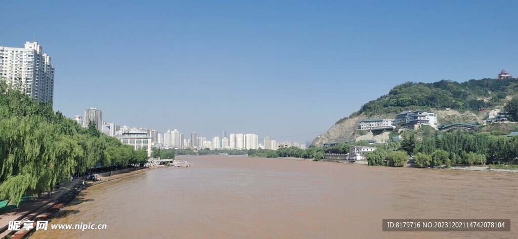 青甘线美丽风景 甘肃黄河 旅游