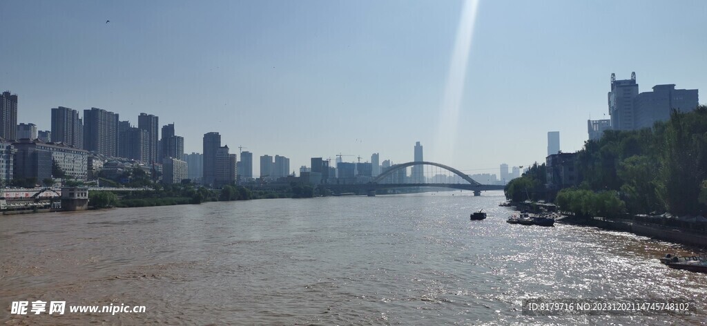 青甘线美丽风景 甘肃黄河 旅游