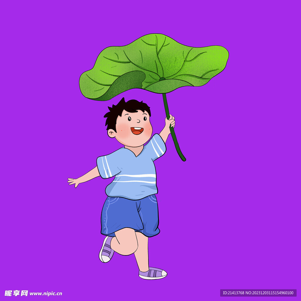 手绘卡通儿童