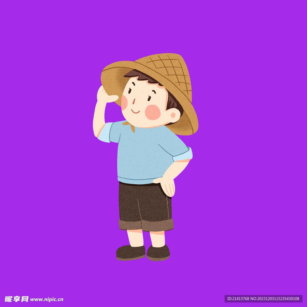手绘卡通儿童