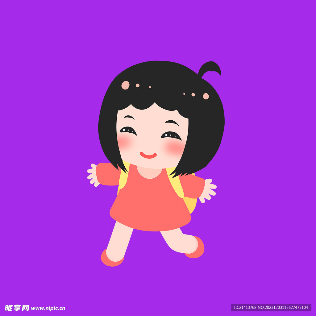 手绘卡通儿童