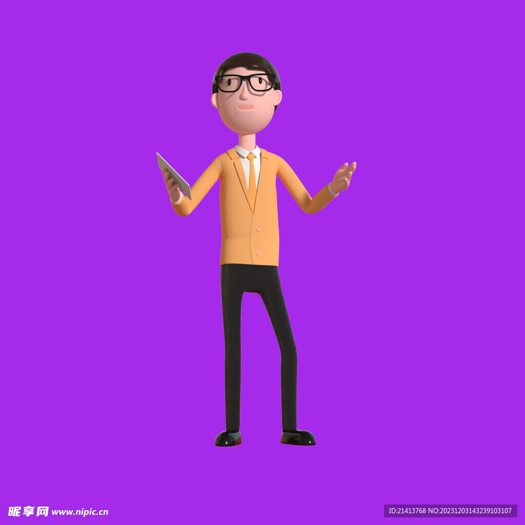 手绘男人男孩