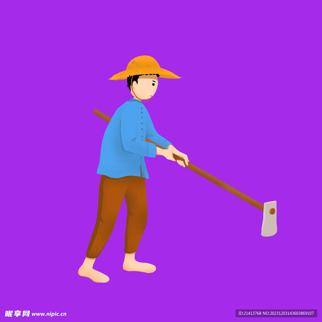 手绘男人男孩