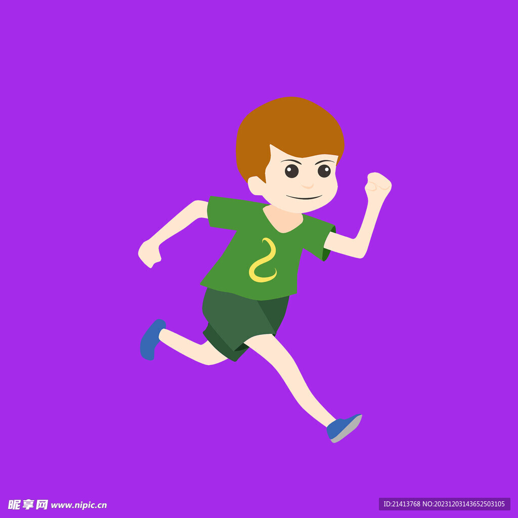 手绘男人男孩