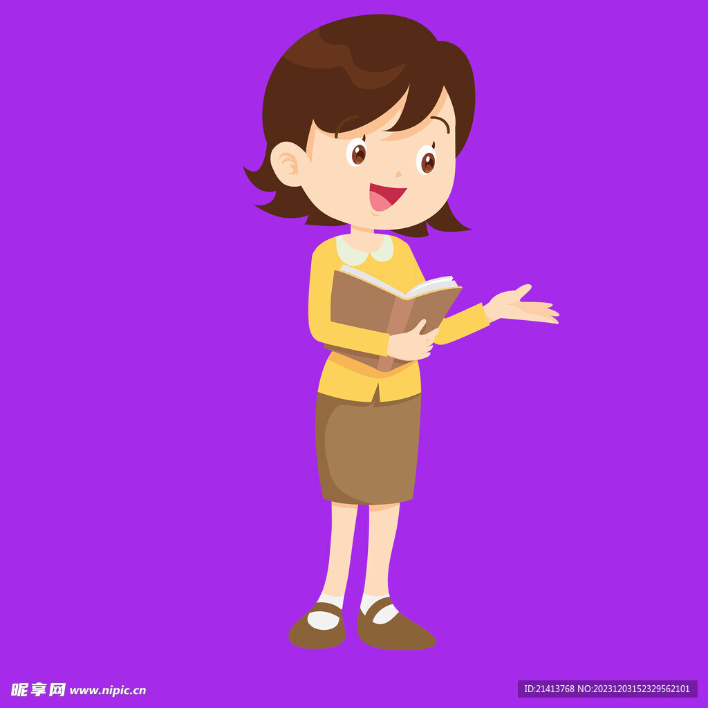 手绘女孩女人