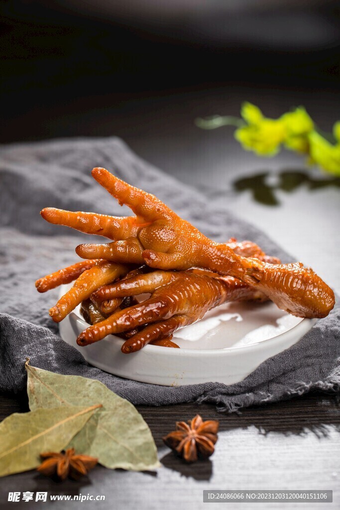 鸡爪高清图片 