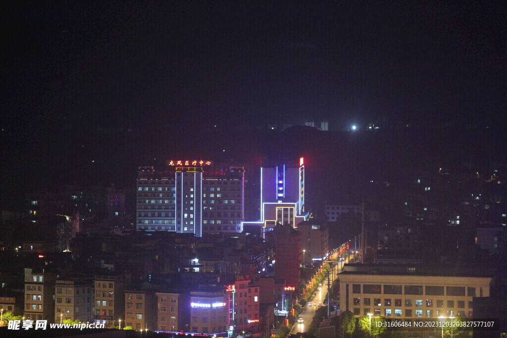 城市 夜景