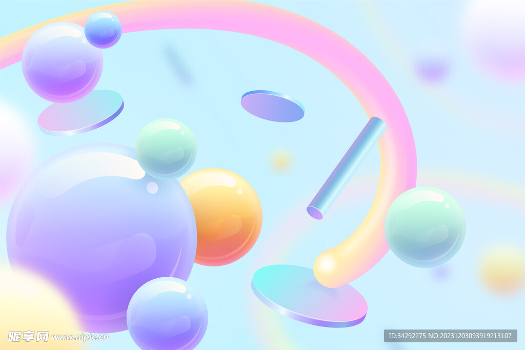 3D立体背景
