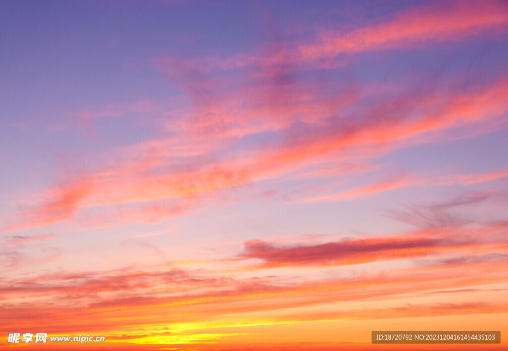 夕阳晚霞