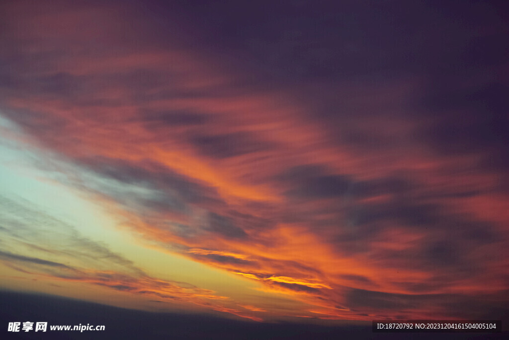 夕阳晚霞