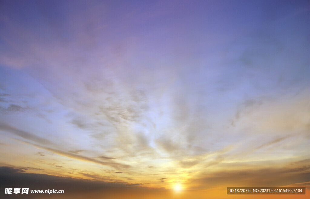 夕阳晚霞