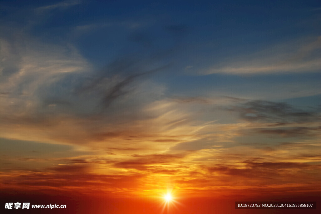 夕阳晚霞