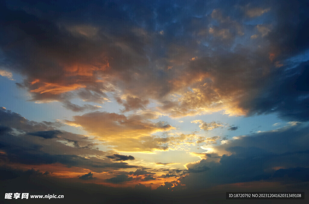 夕阳晚霞