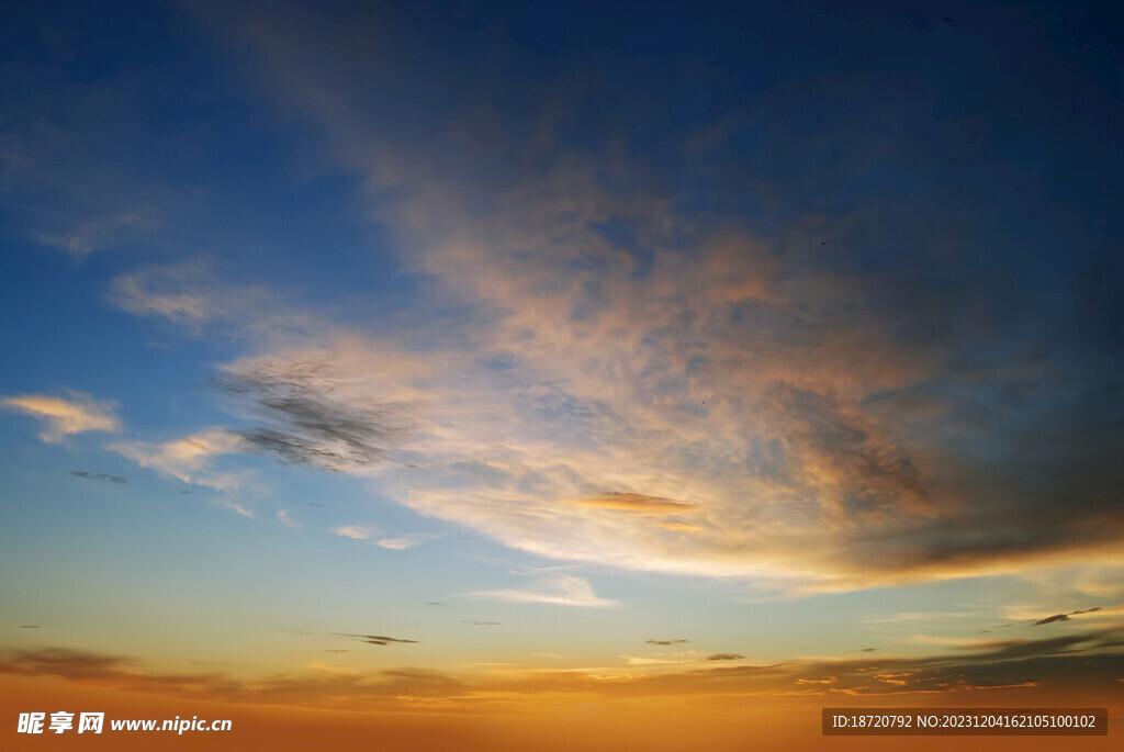 夕阳晚霞