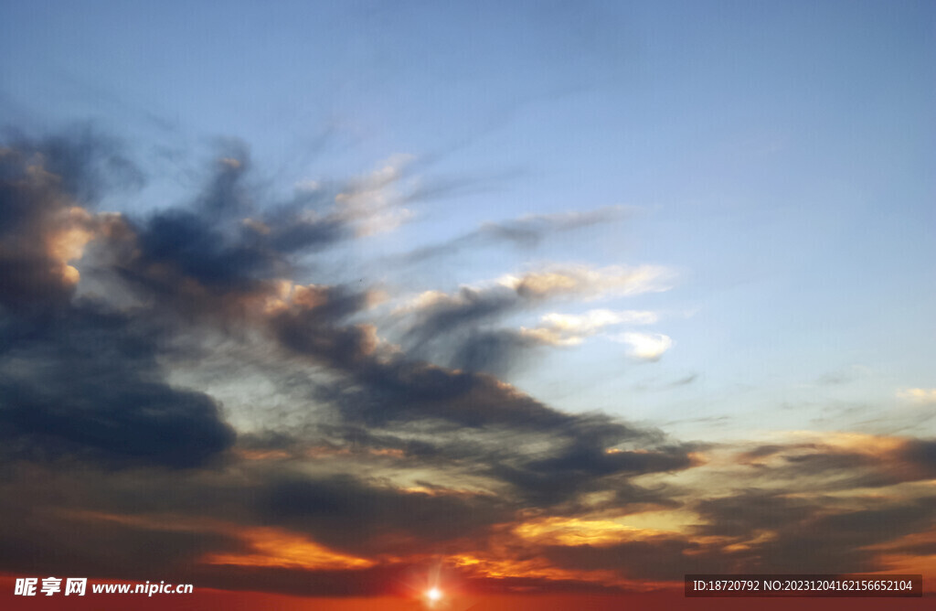 夕阳晚霞