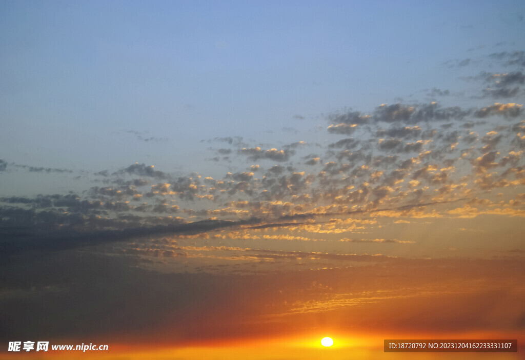 夕阳晚霞