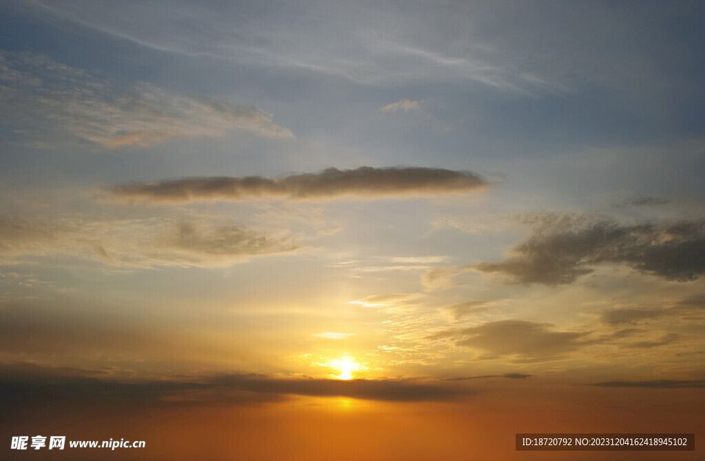 夕阳晚霞