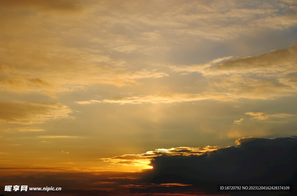 夕阳晚霞