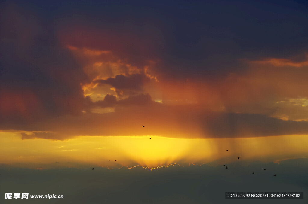 夕阳晚霞