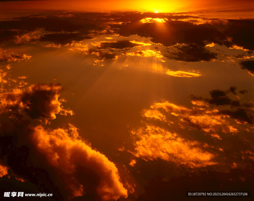夕阳晚霞