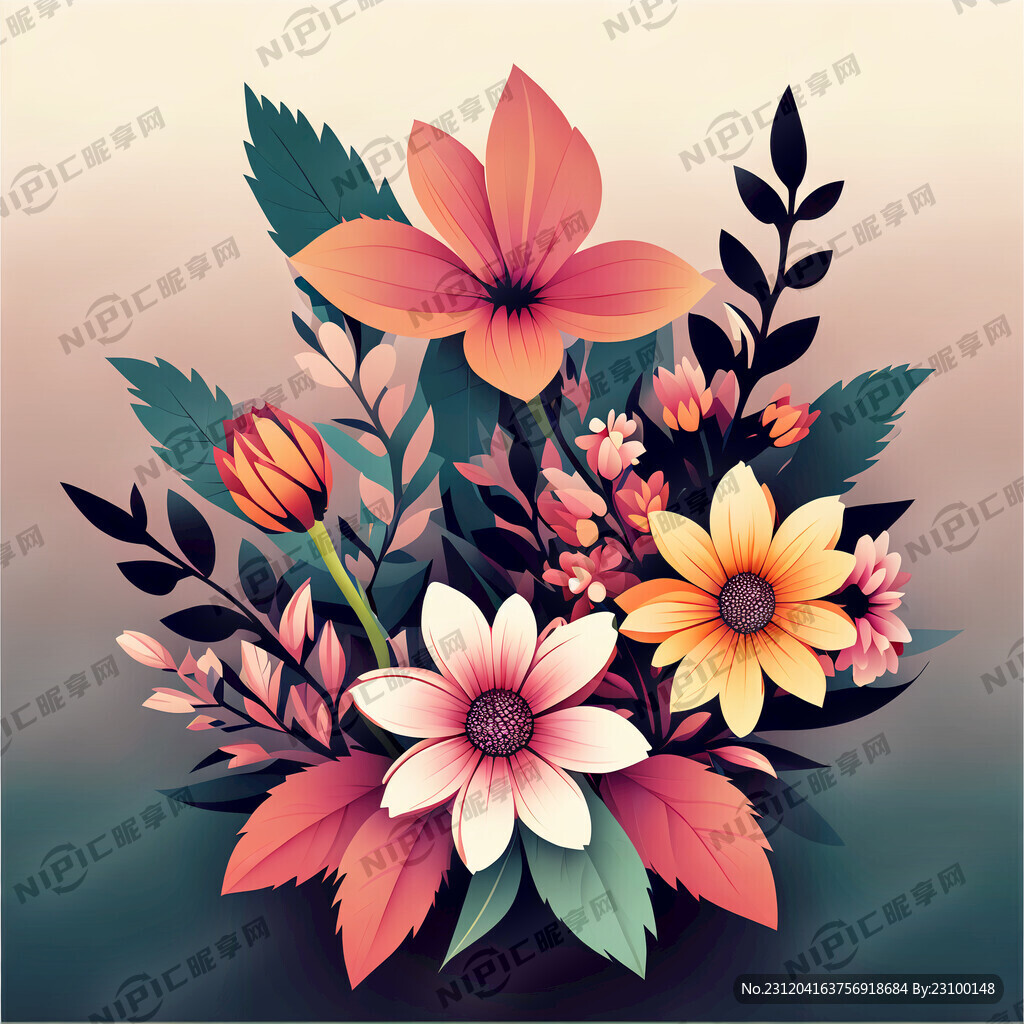 矢量小花