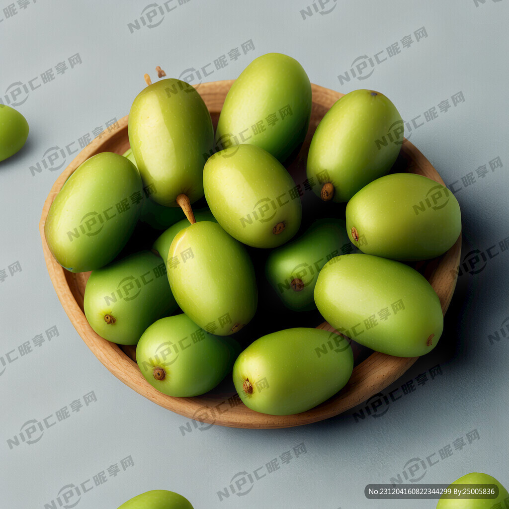 青枣 产品摄影 角度45