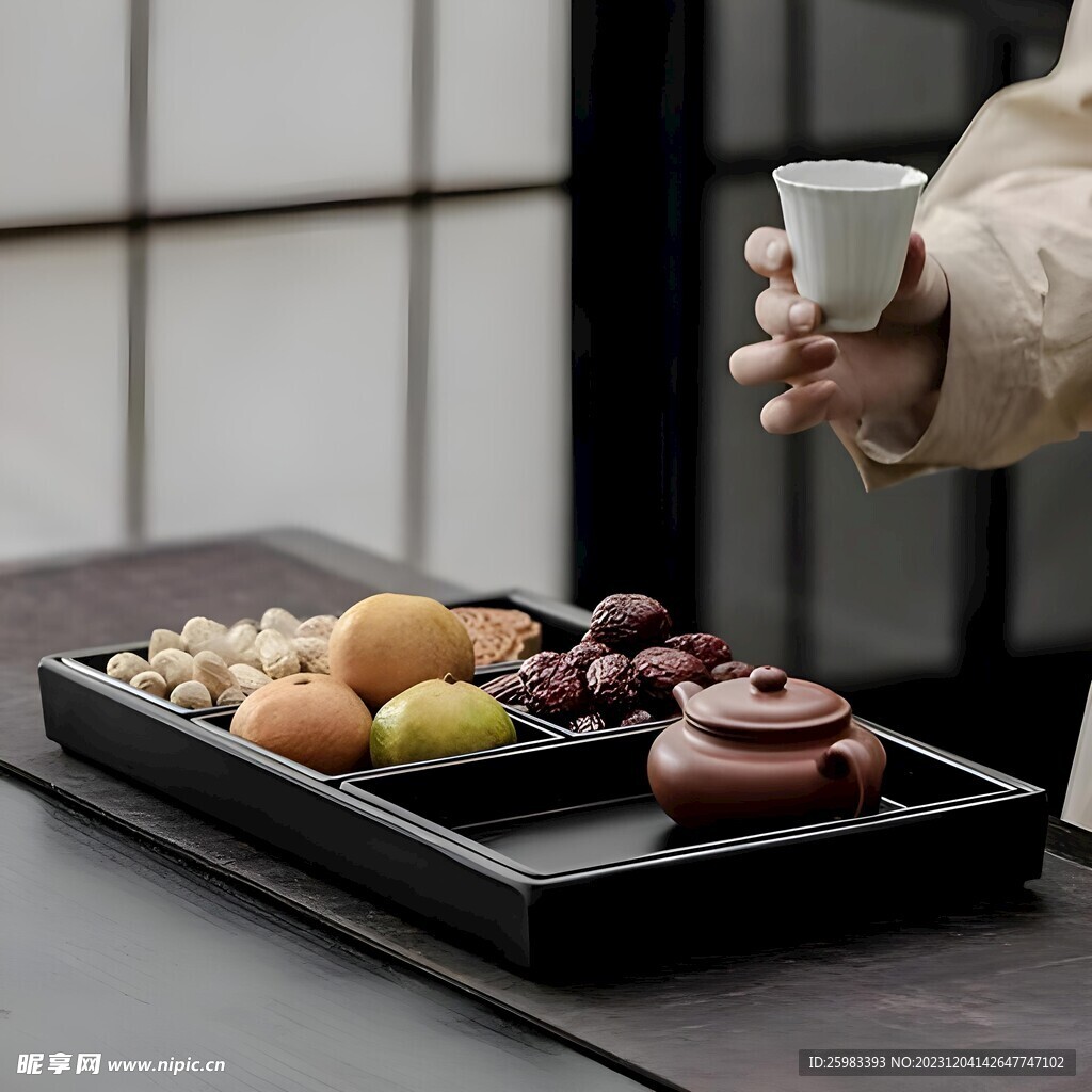 茶点盘