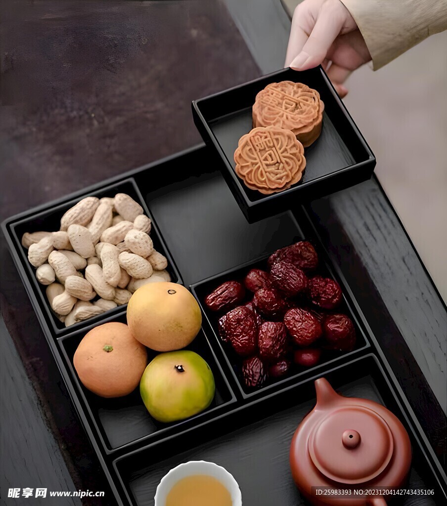 茶点盘