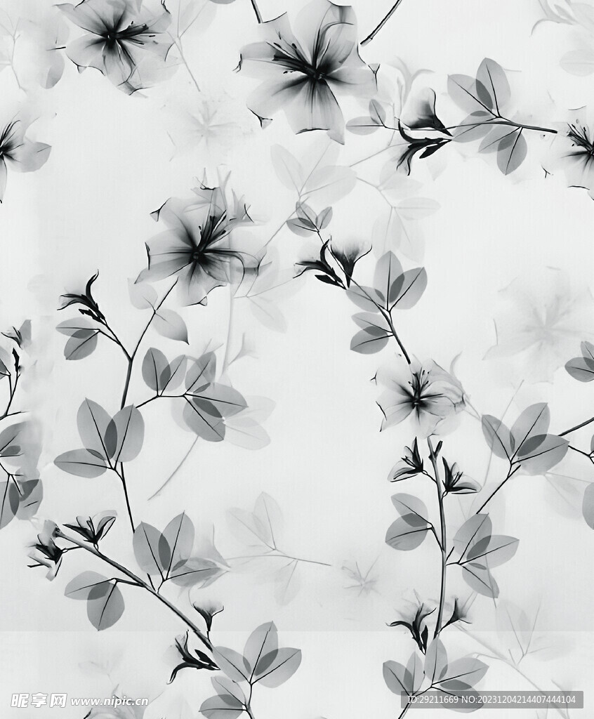 手绘花