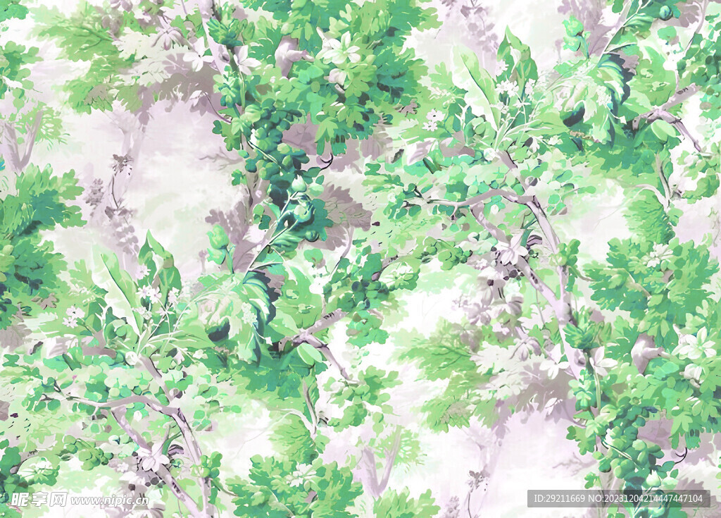 手绘花