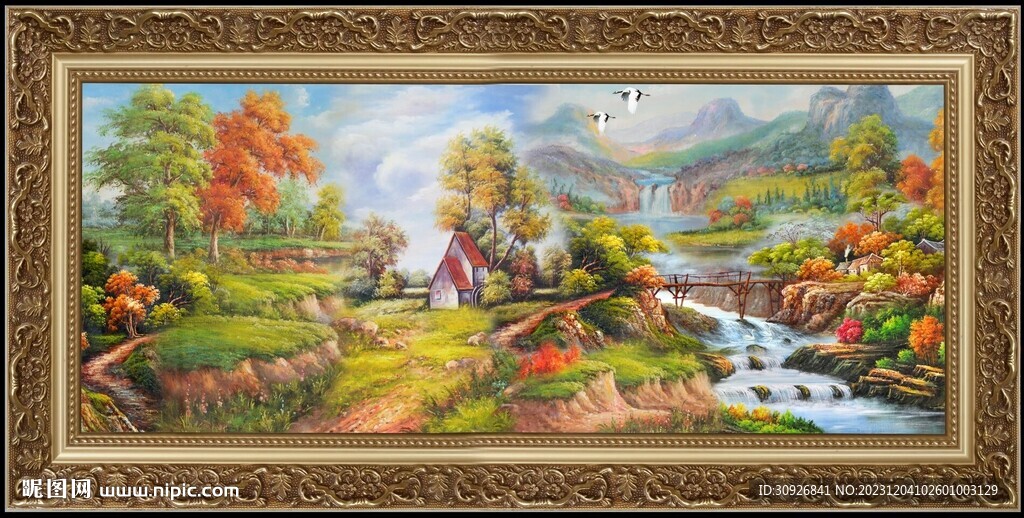  风景油画