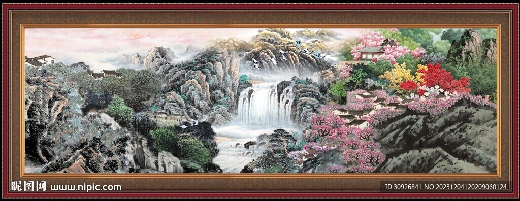 山水国画