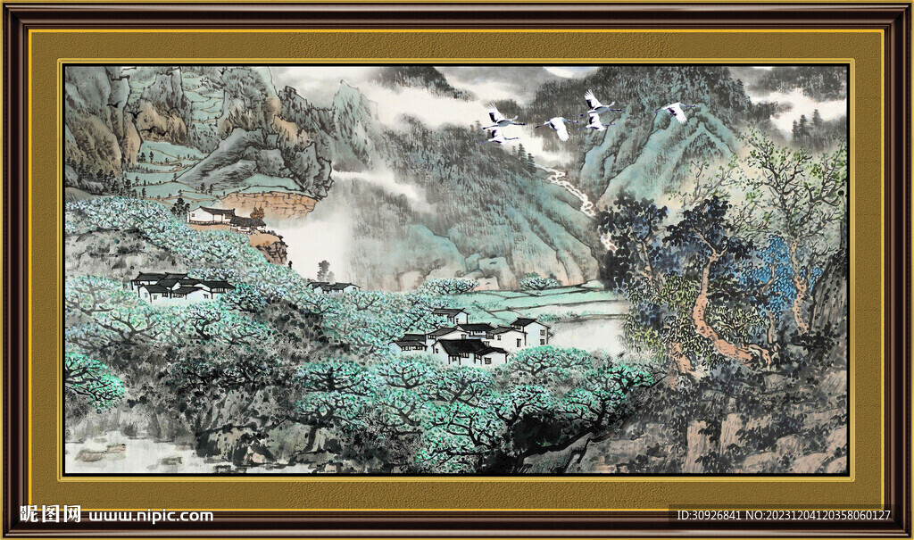 山水国画