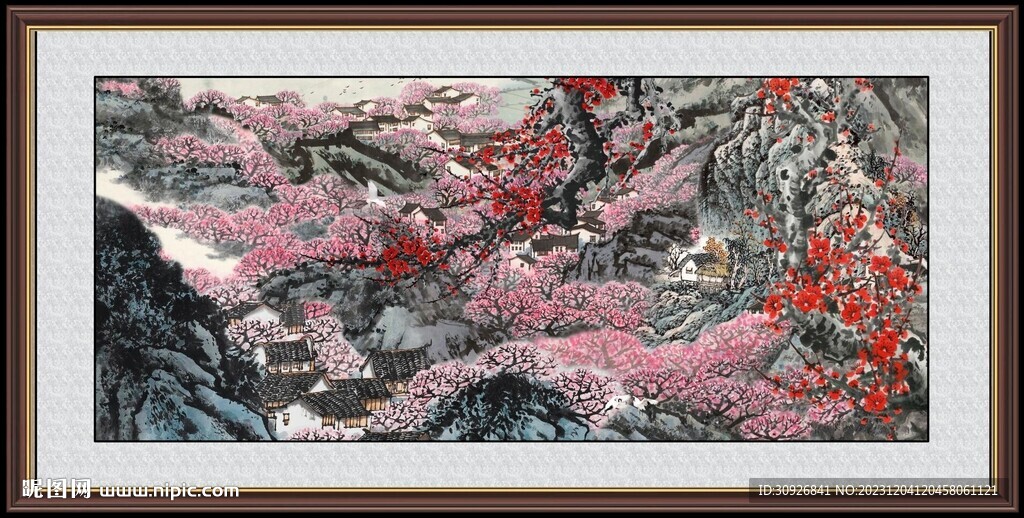 山水国画 
