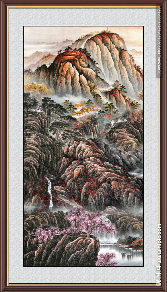 山水国画 