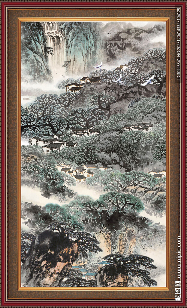 风水画 