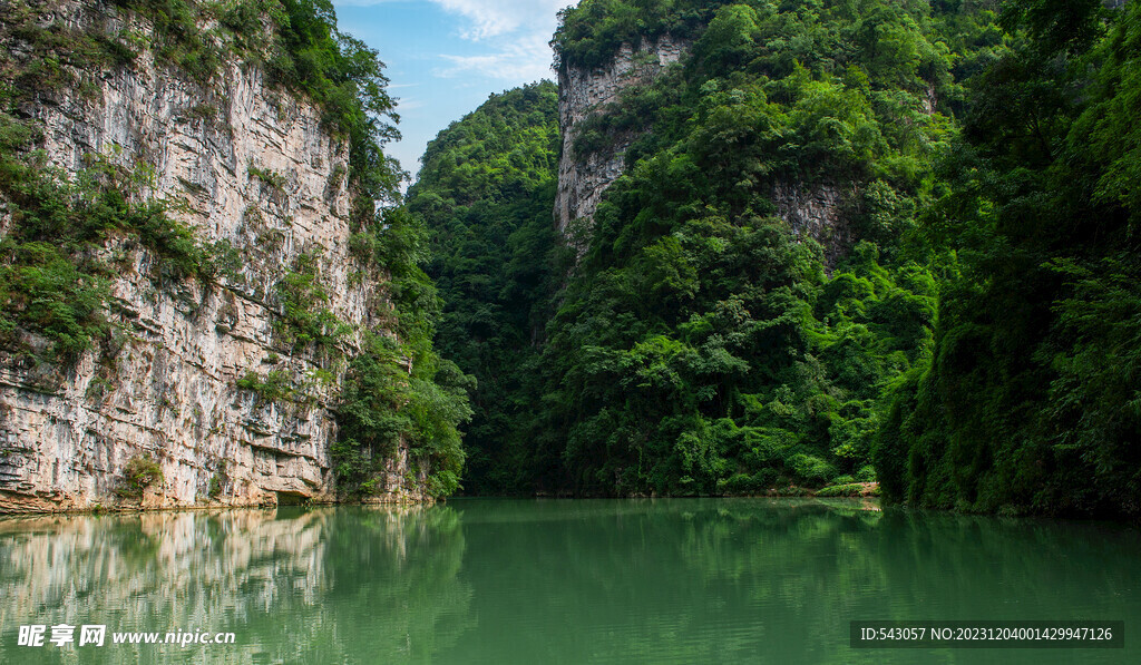 冷水河风光