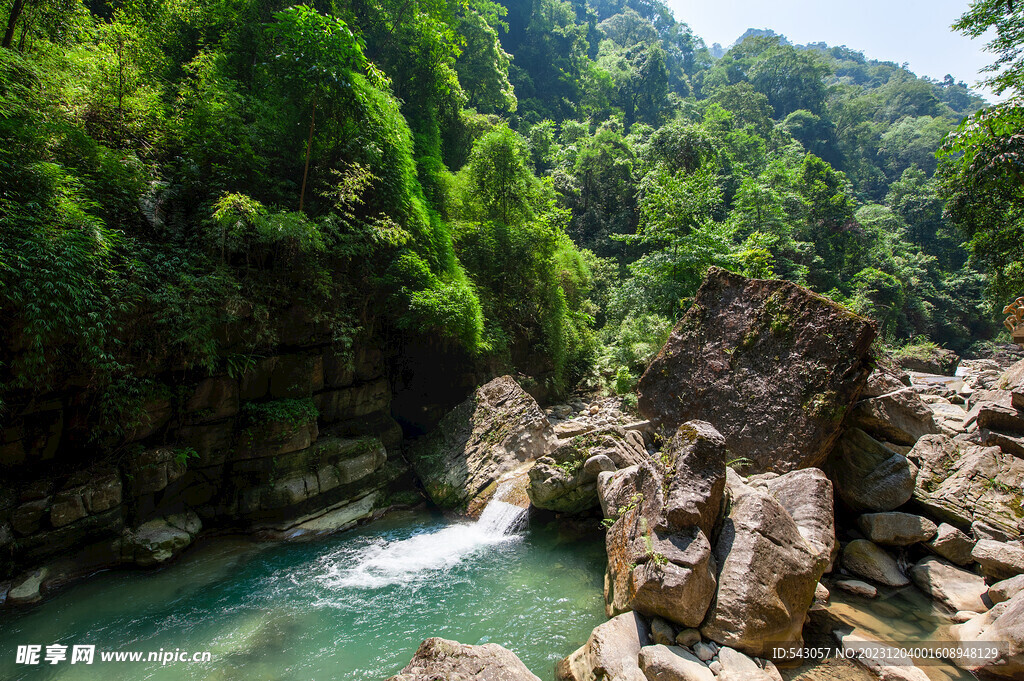 金沙 冷水河风光